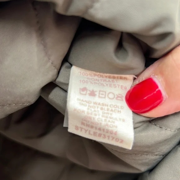 🆕Hem & Thread Camo Sherpa Fleece Green Brown Rose Beige Quilted Lining Last One - Picture 11 of 15